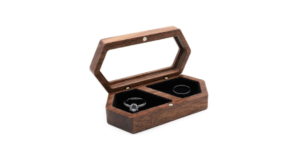 "Embracing the Charm: Wooden Ring Boxes Blend Timeless Elegance with Sustainability"
