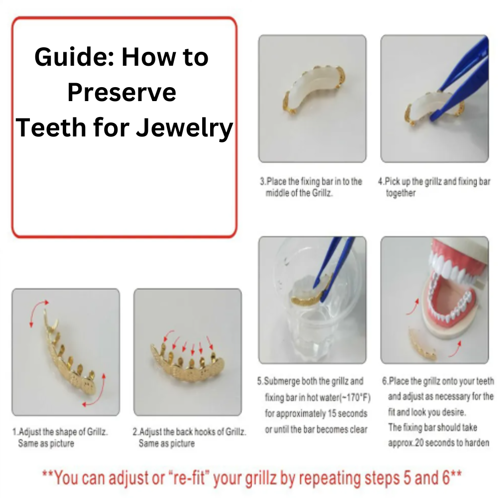 How to Preserve Teeth for Jewelry