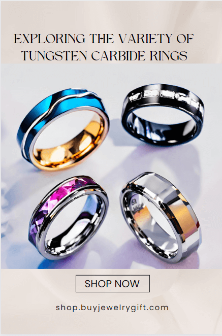 Exploring the Variety of Tungsten Carbide Rings