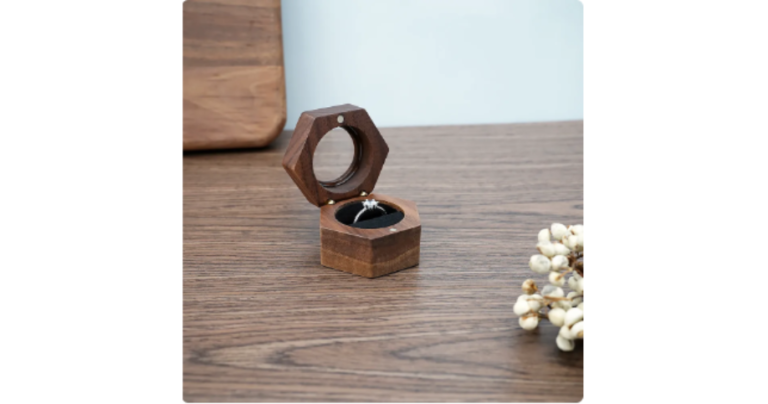 Elevating Romance: Discovering the Uniqueness of Wooden Ring Box Designs and Features